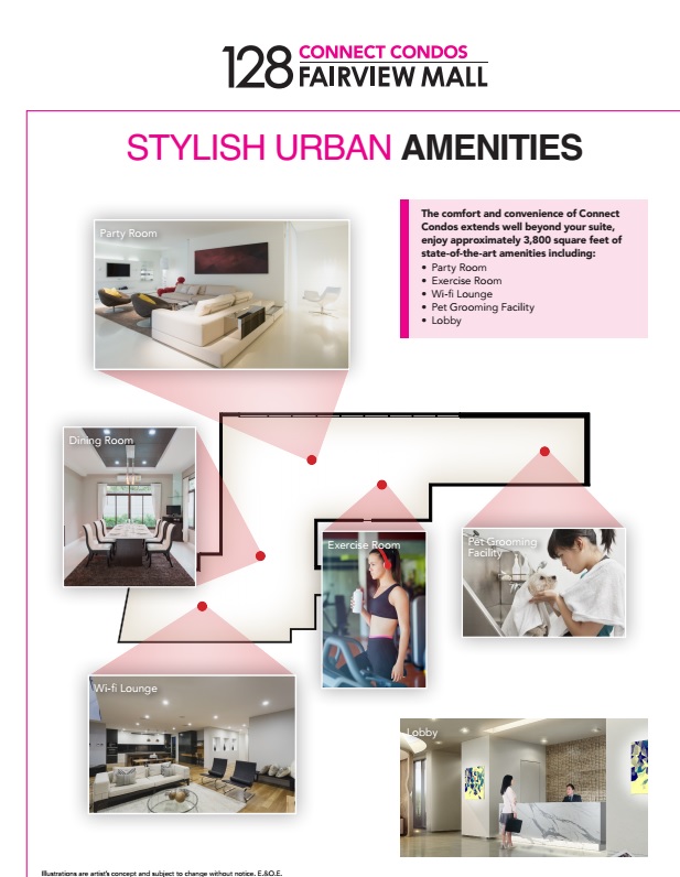 128 Connect Condos Fairview Mall
