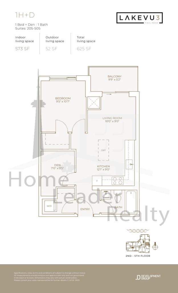 LakeVu-Condos-3-1H+D-floorplan