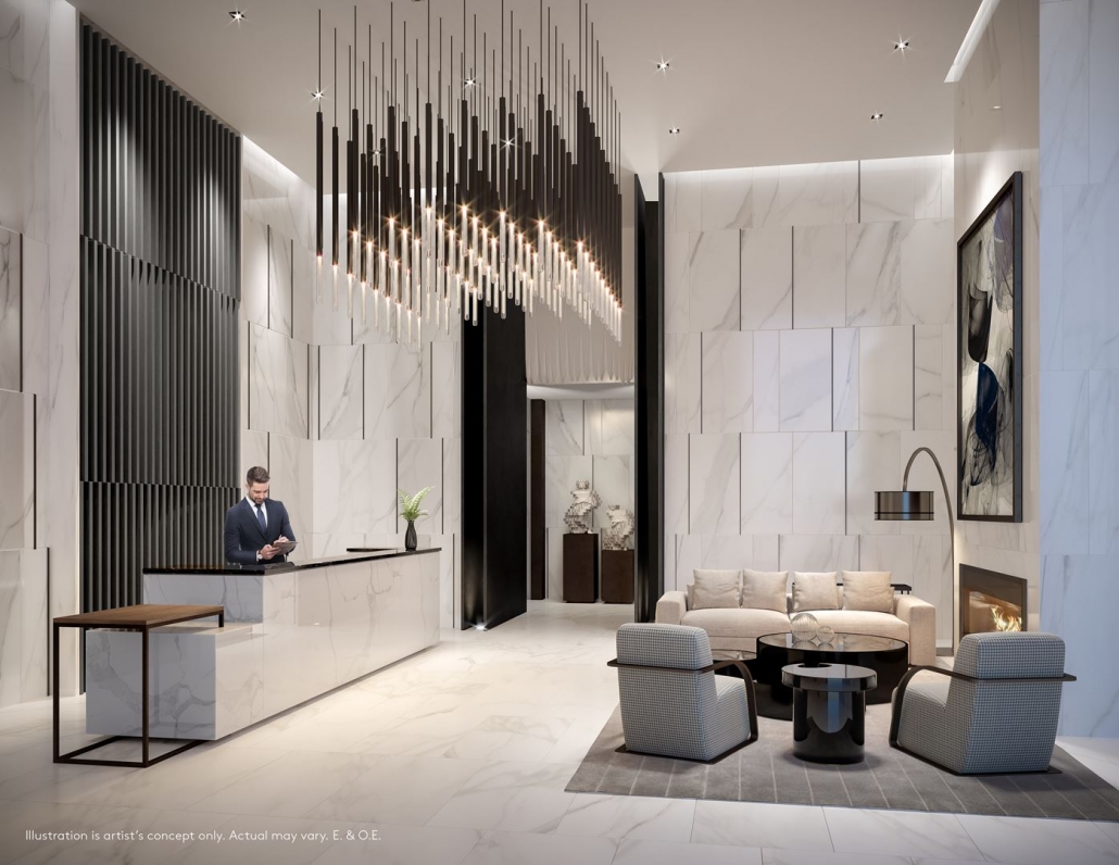 199 Church Street Condos - lobby