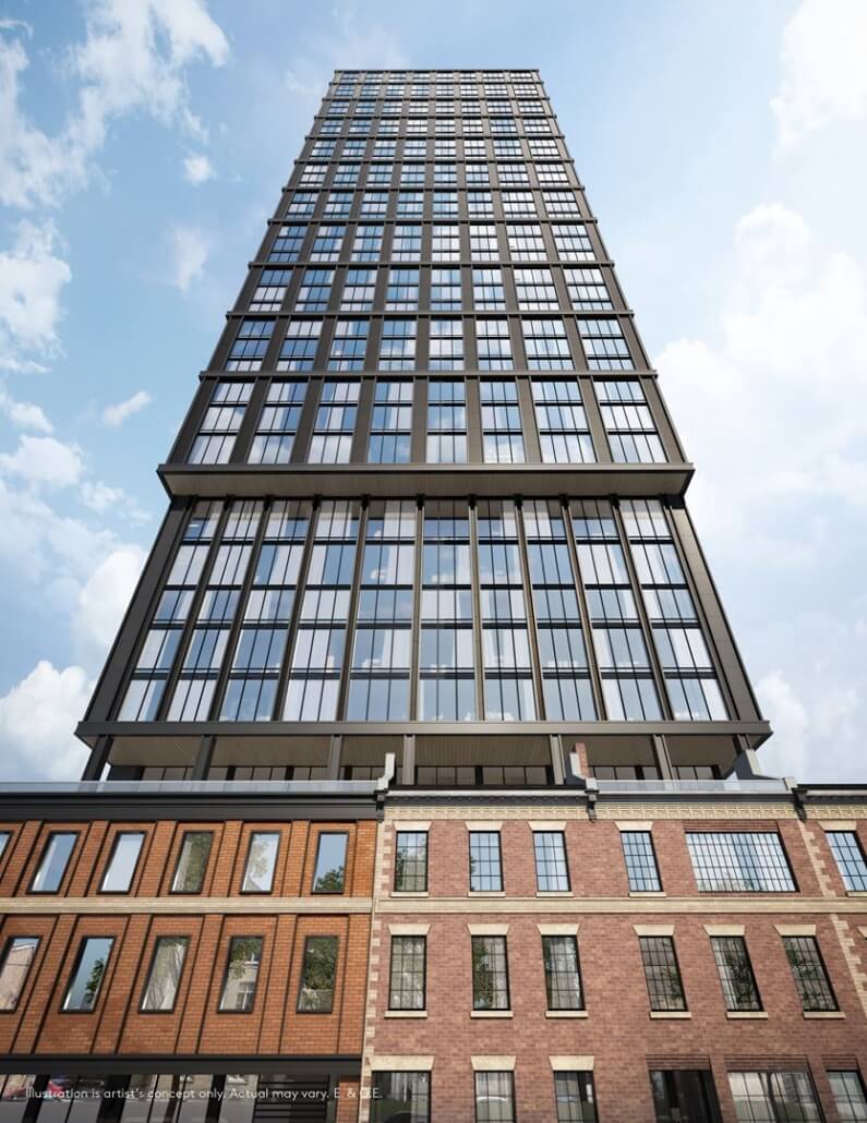 199 Church Street Condos - worms - eye