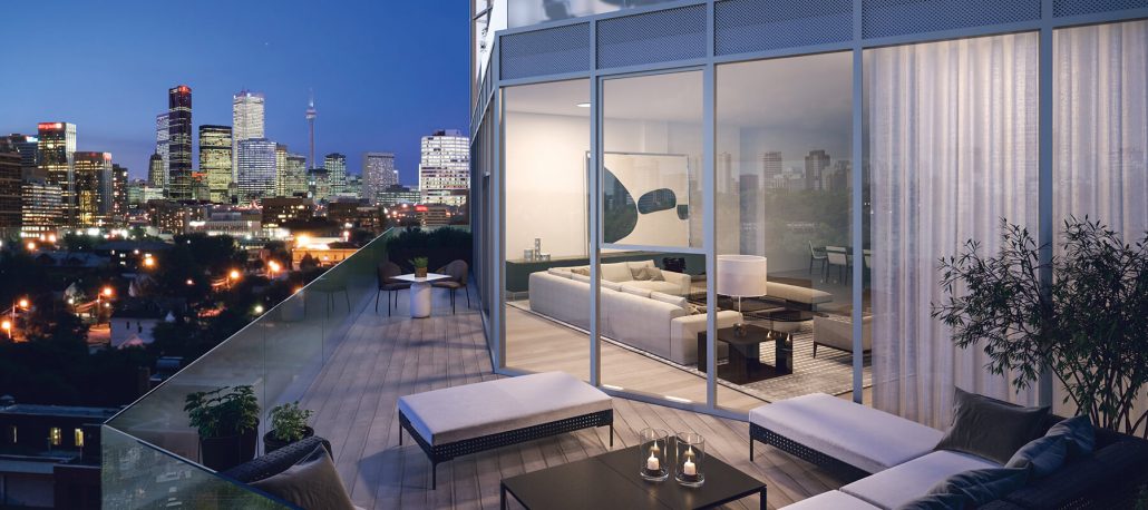 346 Davenport Condos - terrace