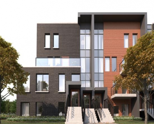 4HUNDRED EAST MALL Stacked Town Homes
