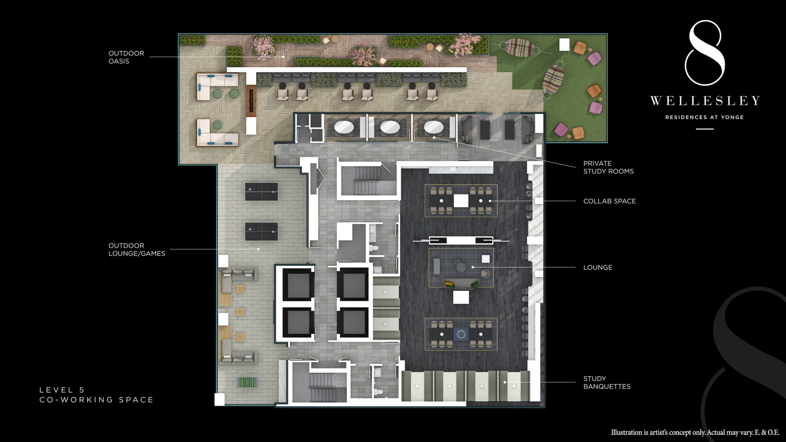 8 Wellesley - Level 5 Flat (Co-Working Space)