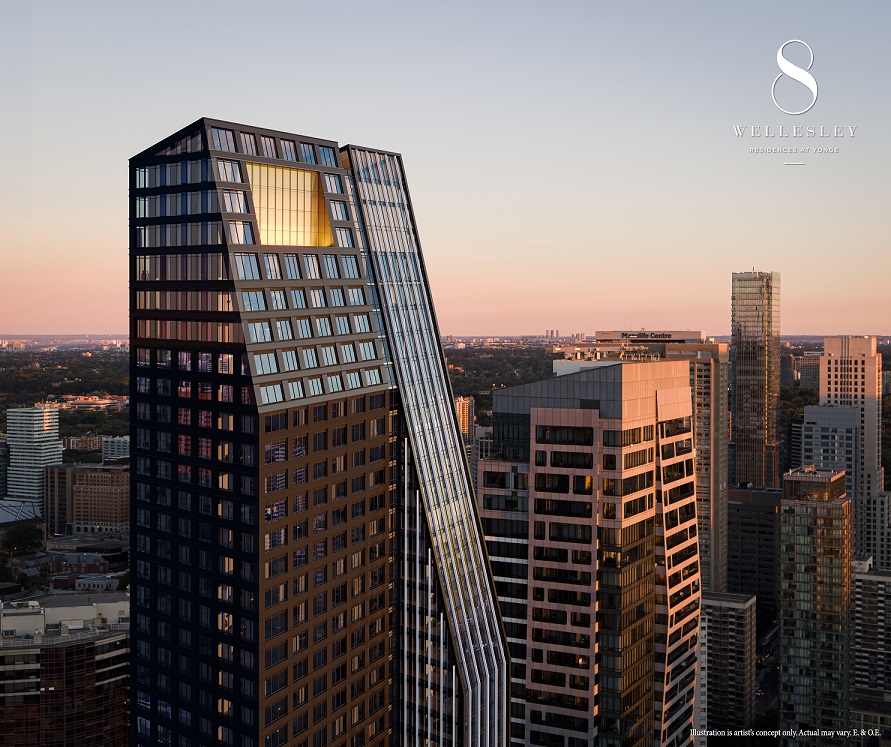 8 Wellesley - Sloped Lightbox