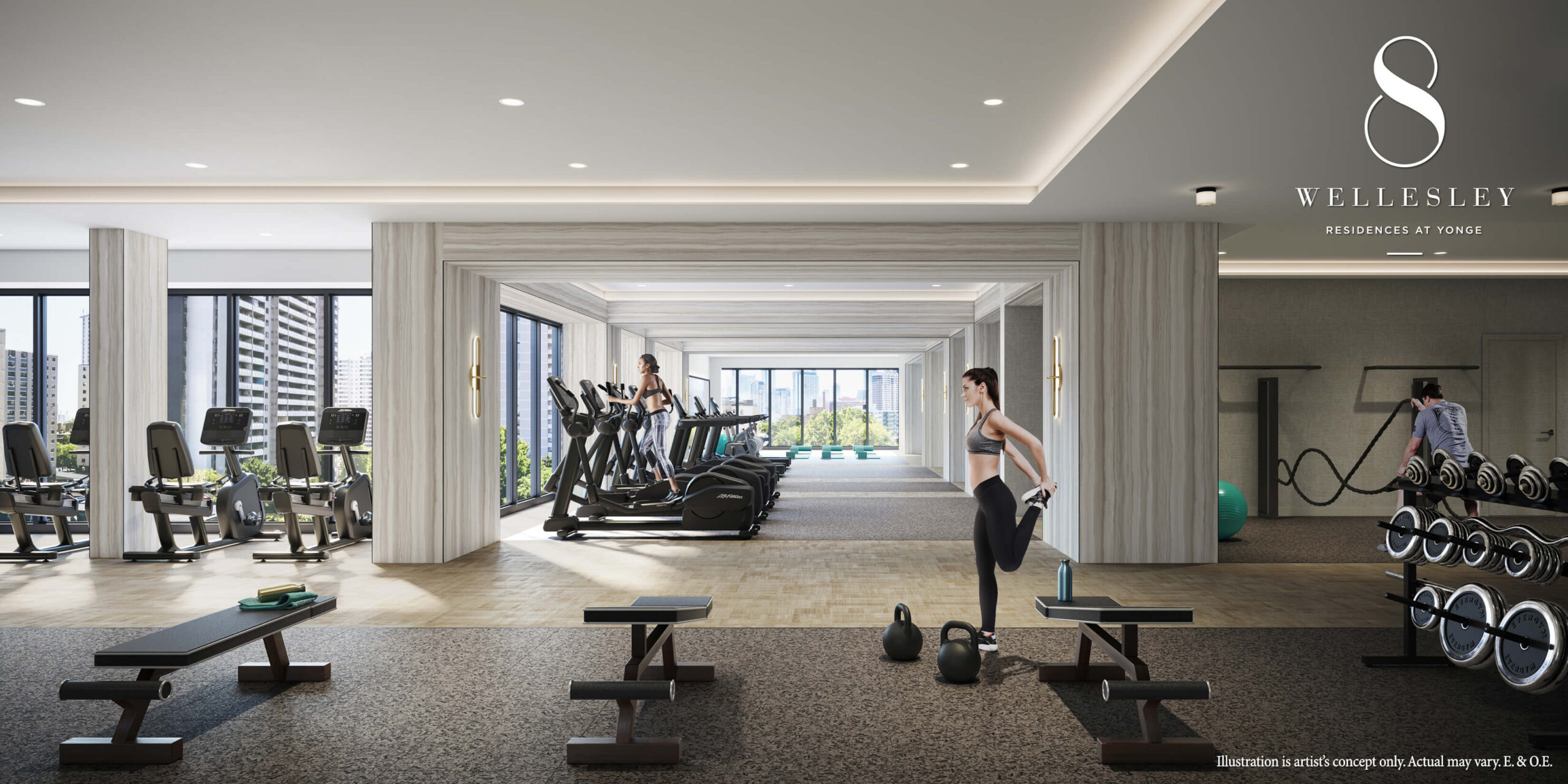 8 Wellesley - State-of-the-art Fitness Centre