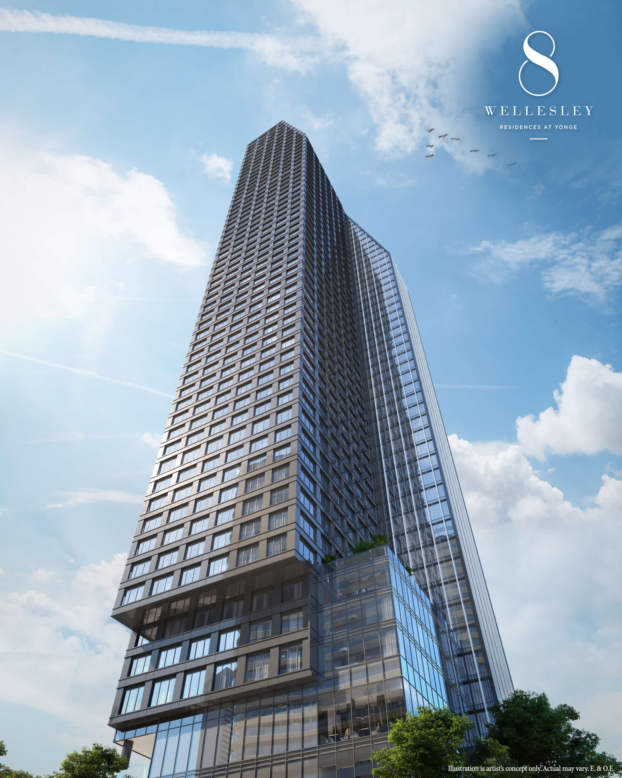 8 Wellesley - Worms Eye Render