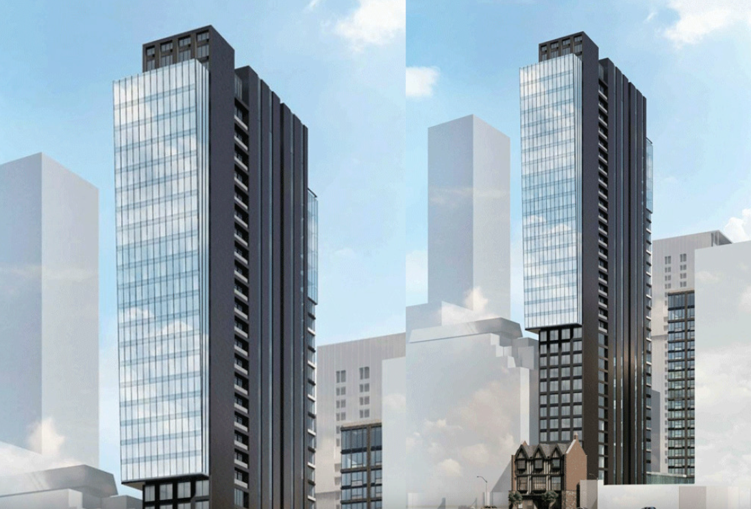 906 Yonge Street Condos Tower - Former Design