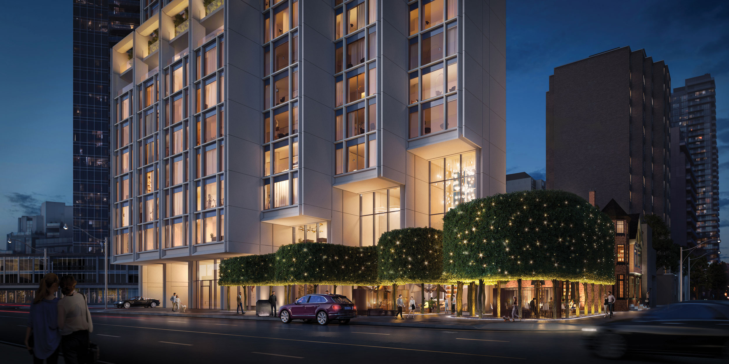 50 Scollard Condos DUSK PODIUM