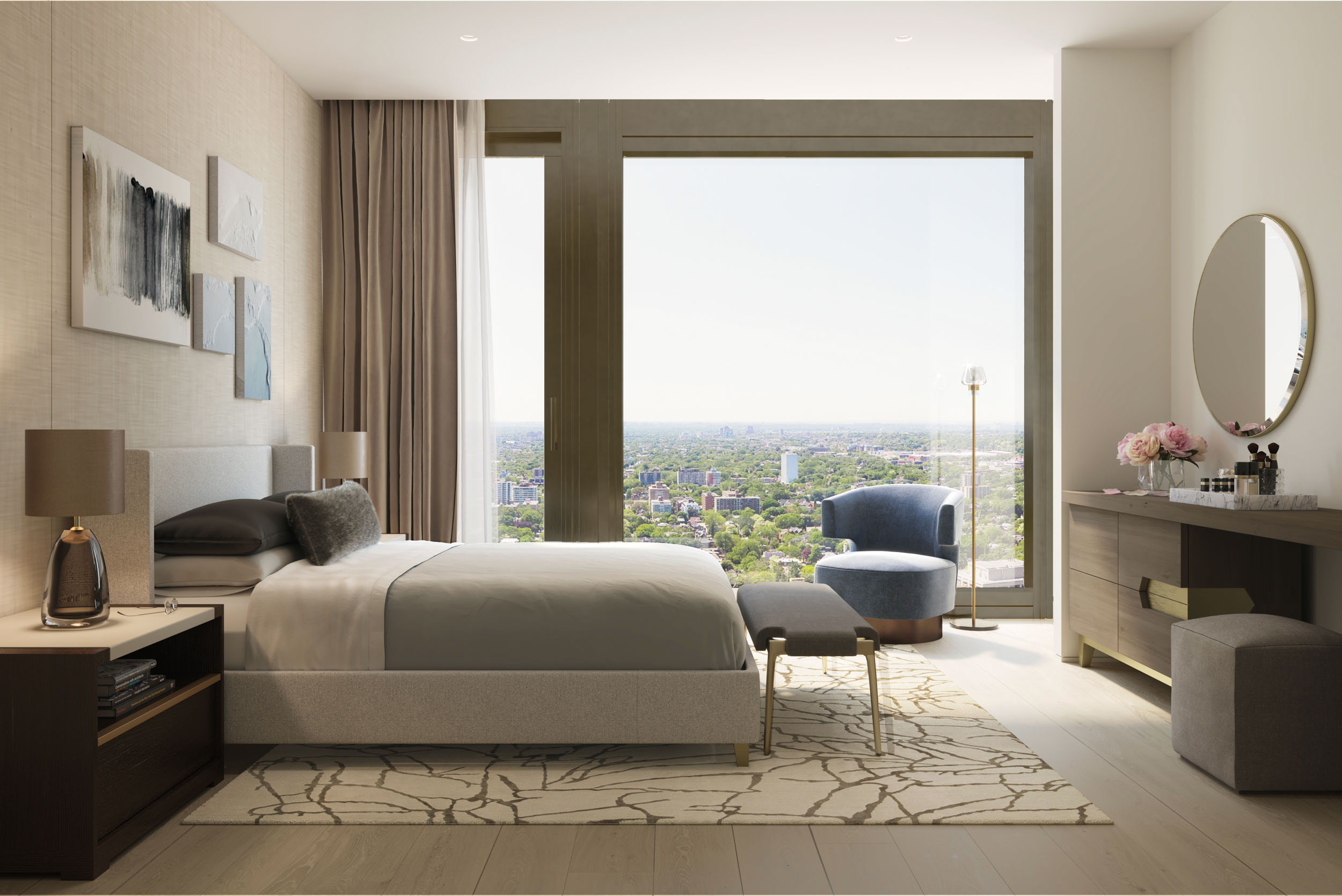 50 Scollard Condos Guestroom No Mirrors