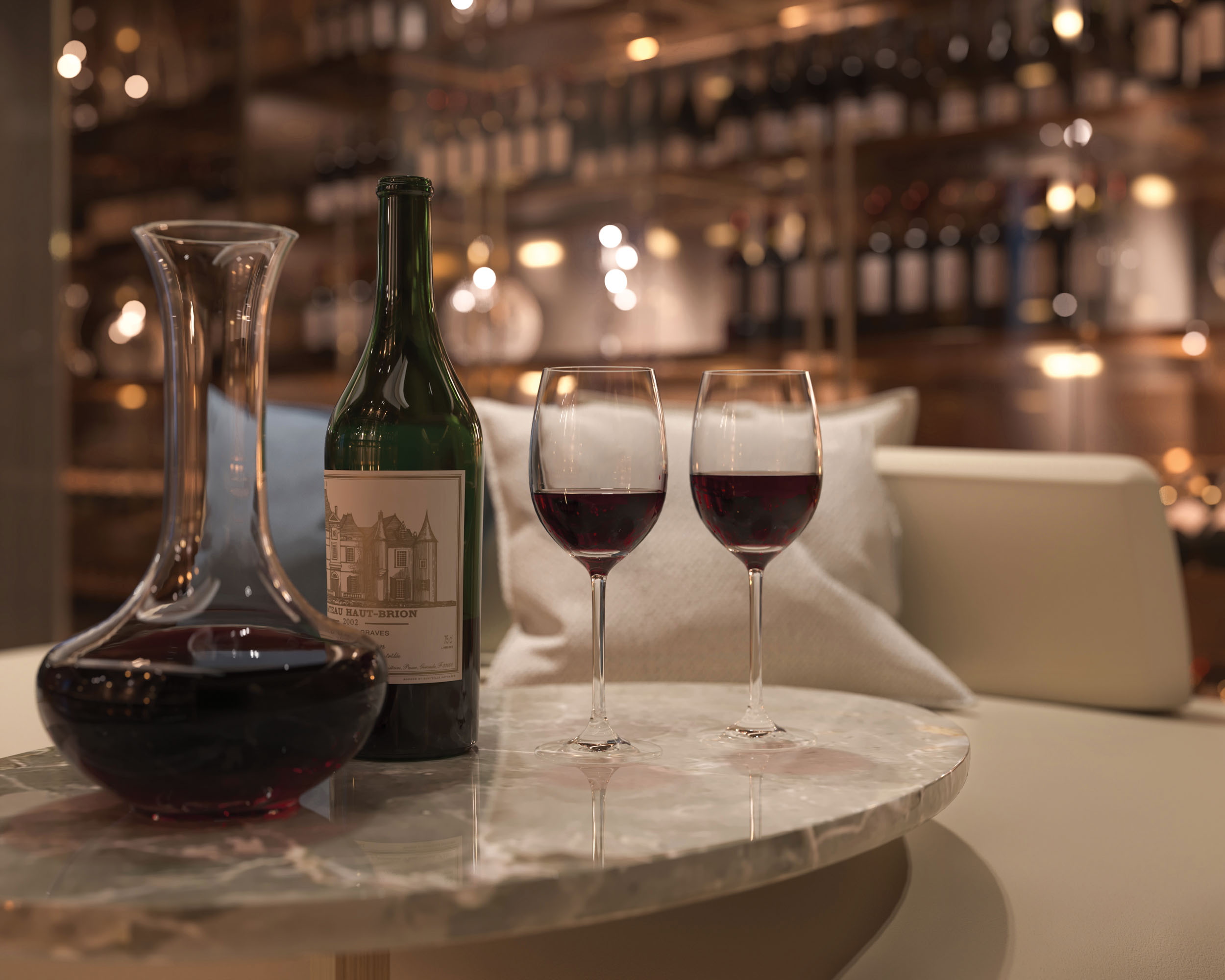 50 Scollard Condos Wineroom Vignette