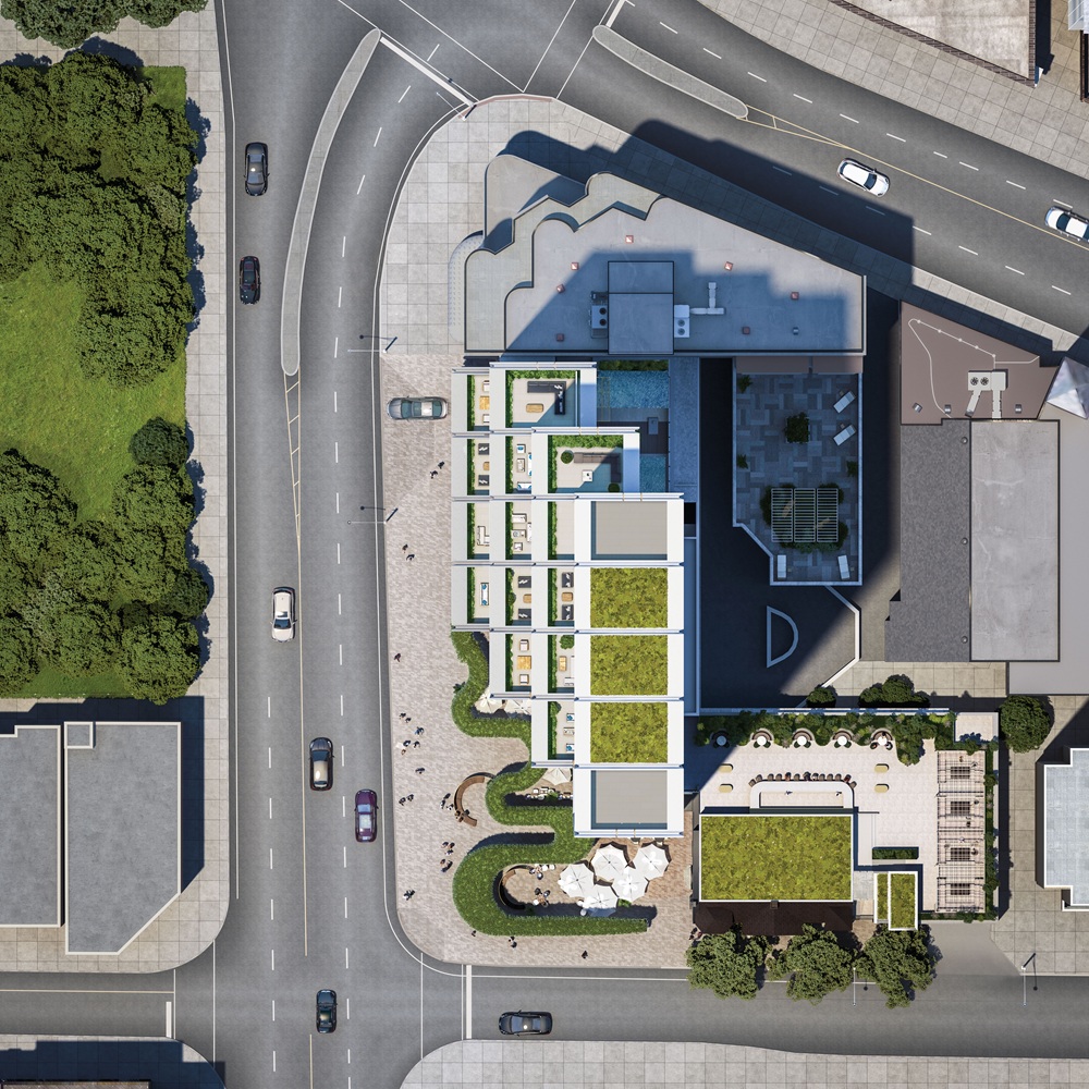 50 Scollard Condos Site plan