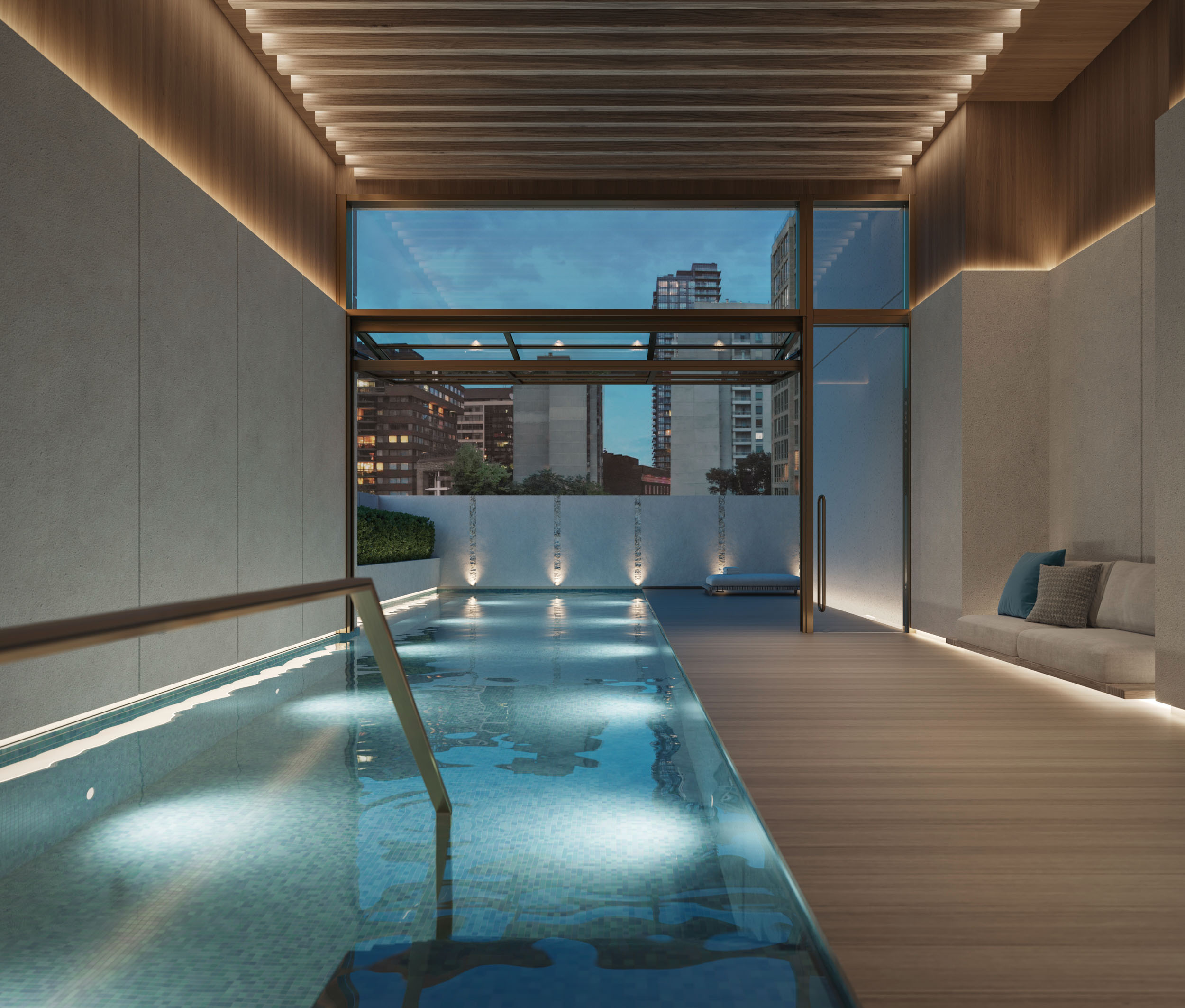 50 Scollard Condos Pool