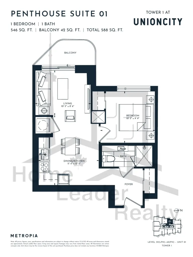 PENTHOUSE SUITE 01 - TOWER 1