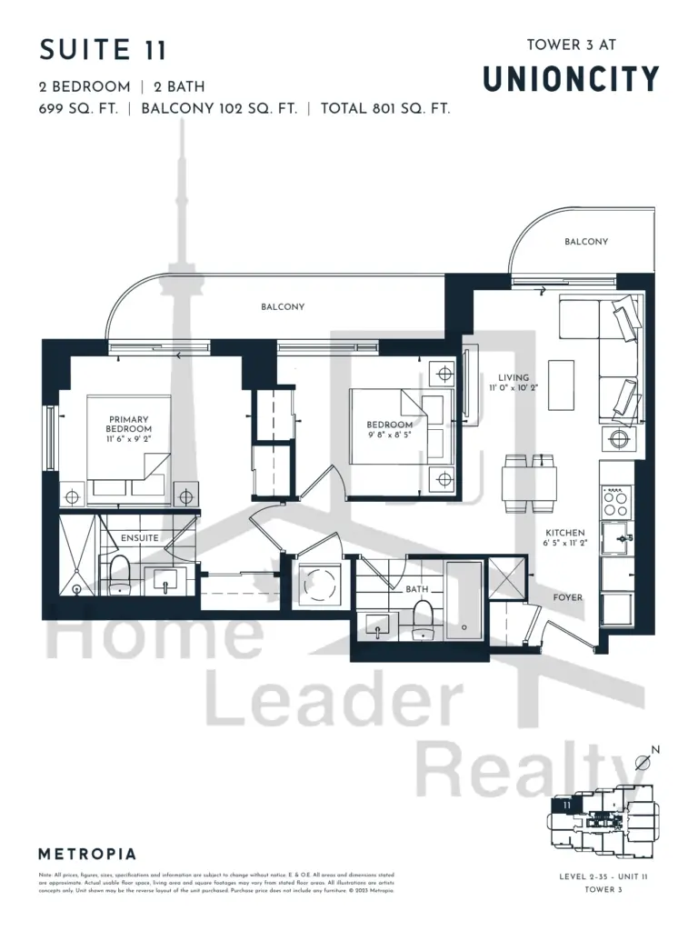 UnionCity-Condos-SUITE-11-TOWER-3-floorplan