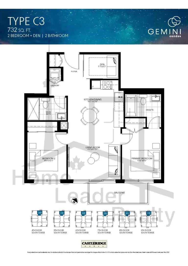 Gemini-Condos-Type-C3-floorplan
