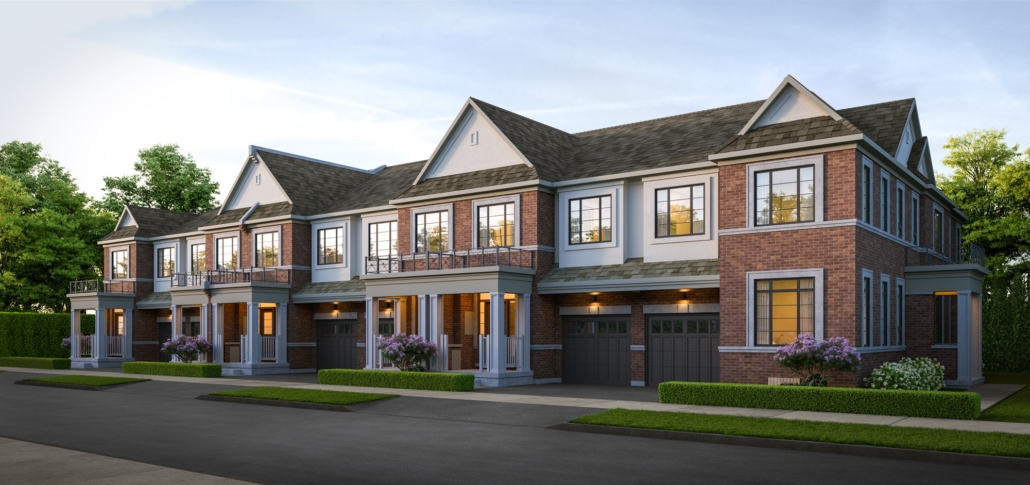Whitby Meadows Towns - TRADITIONAL-TOWNHOME-RENDERING