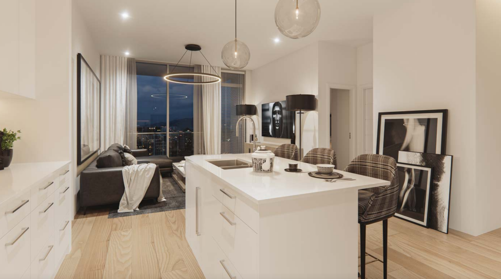 MYNE Condos interior