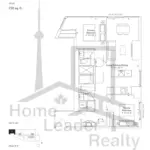 Park Road Condos - 2G+M - floorplan
