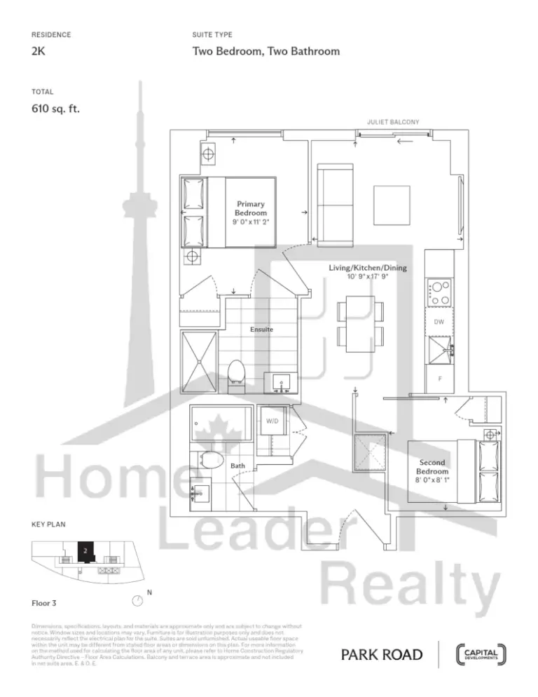 Park Road Condos - 2K- floorplan