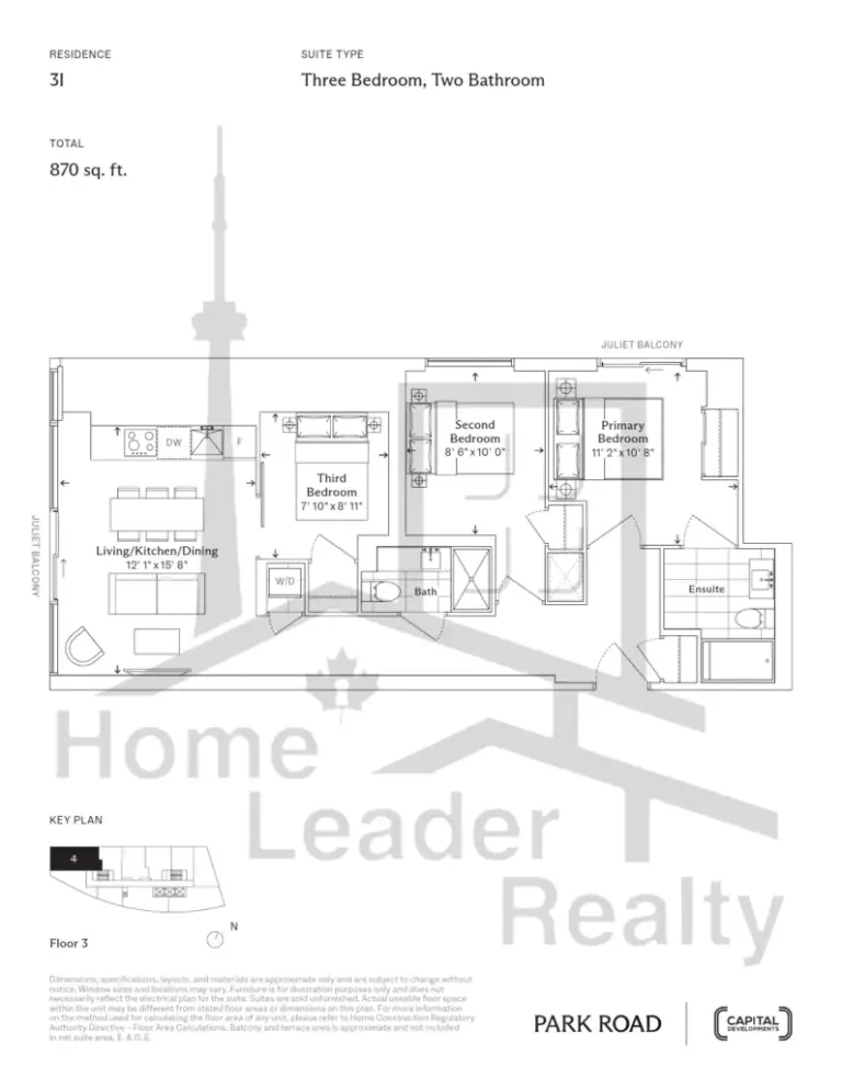 Park Road Condos - 3I - floorplan