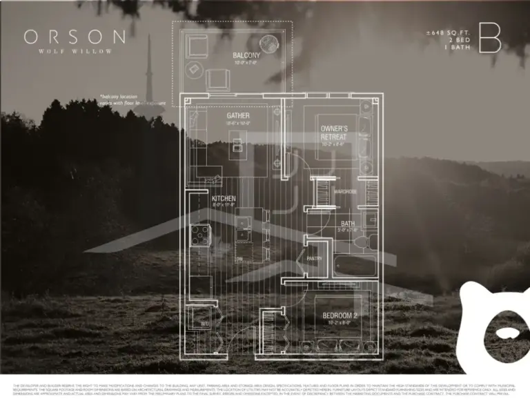 Orson Wolf Willow Condos - Unit 249 - floorplan