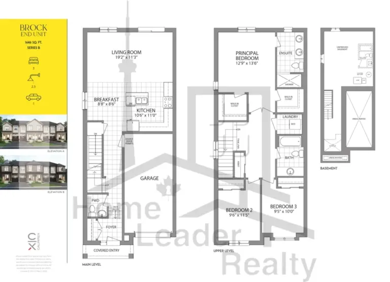 BROCK-END-UNIT-SUITE floorplan