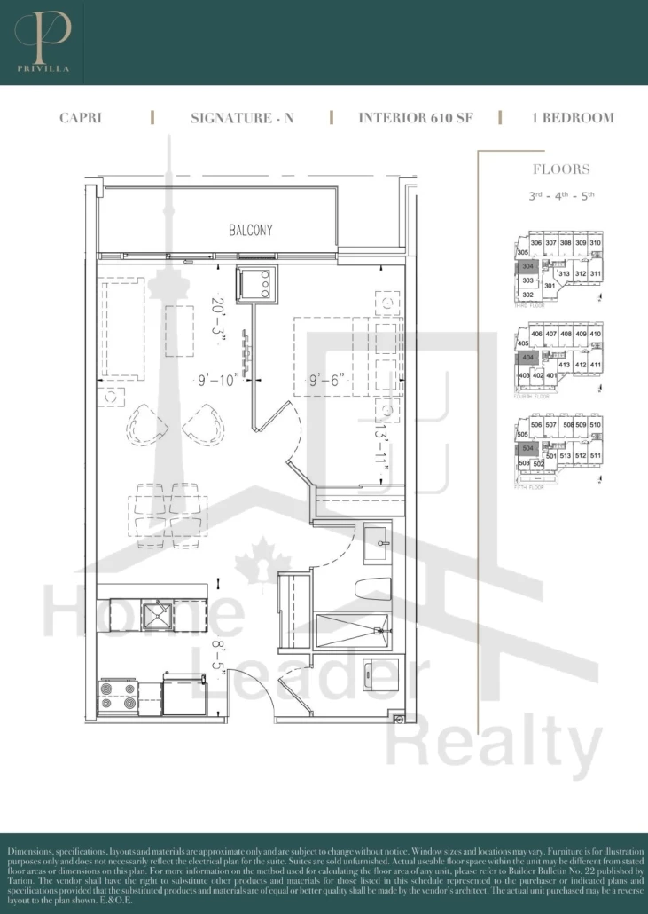 Privilla-Condos-Capri-Signature-N-Suite-304-floorplan