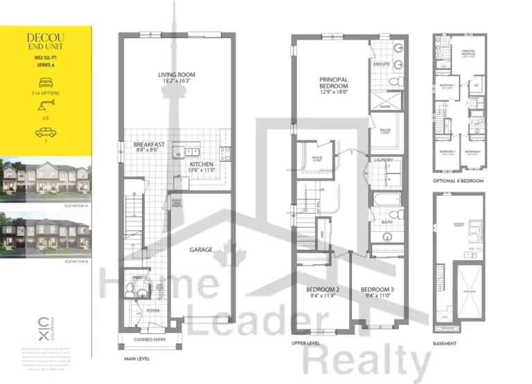 Big-Sky-Homes-DECOU-END-UNIT- floorplan