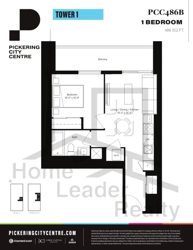 Pickering City Center Condos - PH01 - floorplan