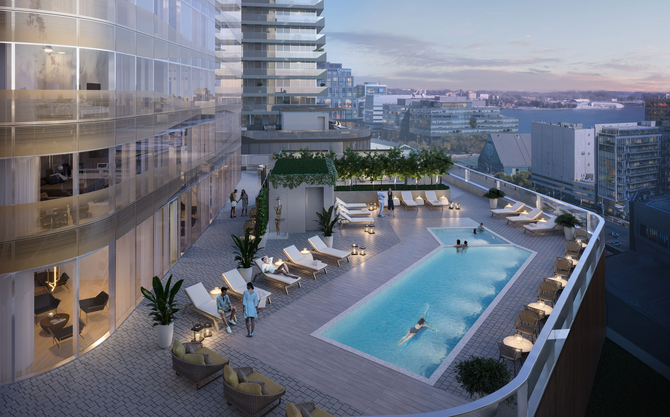 SkyTower Pool Terrace