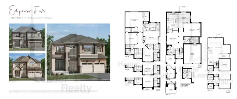 Nature’s Grand Homes - The Emperor 5 - floorplan