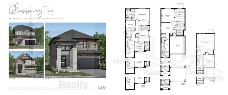 Nature’s Grand Homes - The Glasswing 10 - floorplan