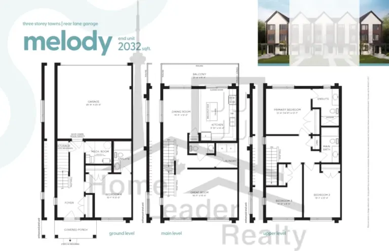 Aria-Towns-Melody Corner-floorplan