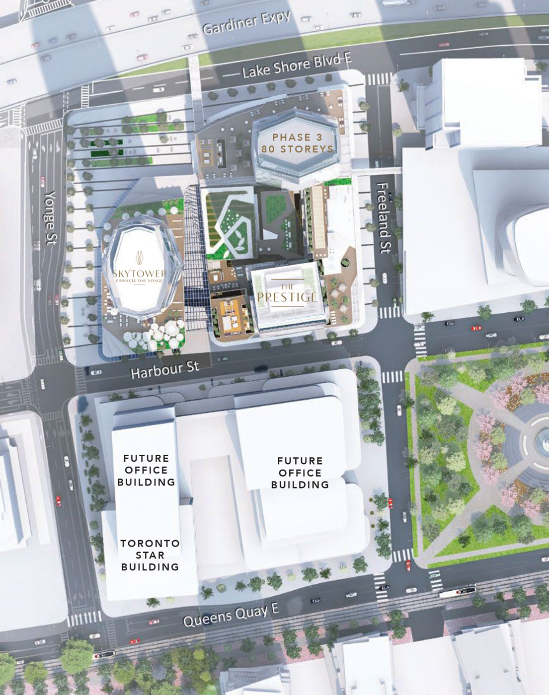 SkyTower Site Map