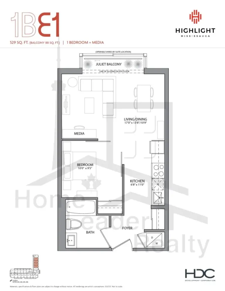 Highlight-Condos-406-(1B-E2)-floorplan