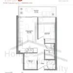 Highlight-Condos-1005 (1BD-B)-floorplan