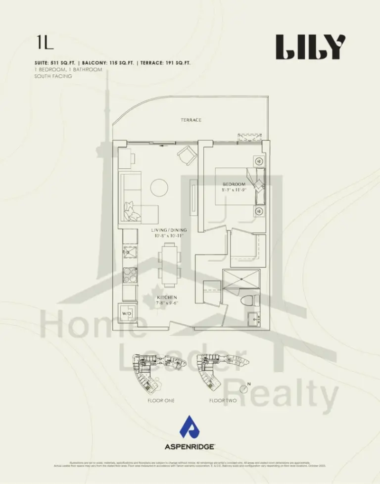 Lily-at-Crosstown-Condos-108-1L-floorplans