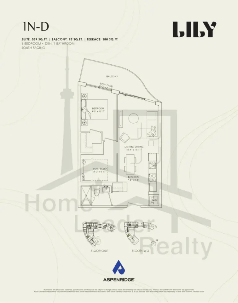Lily-at-Crosstown-Condos-112-1N-D-floorplans