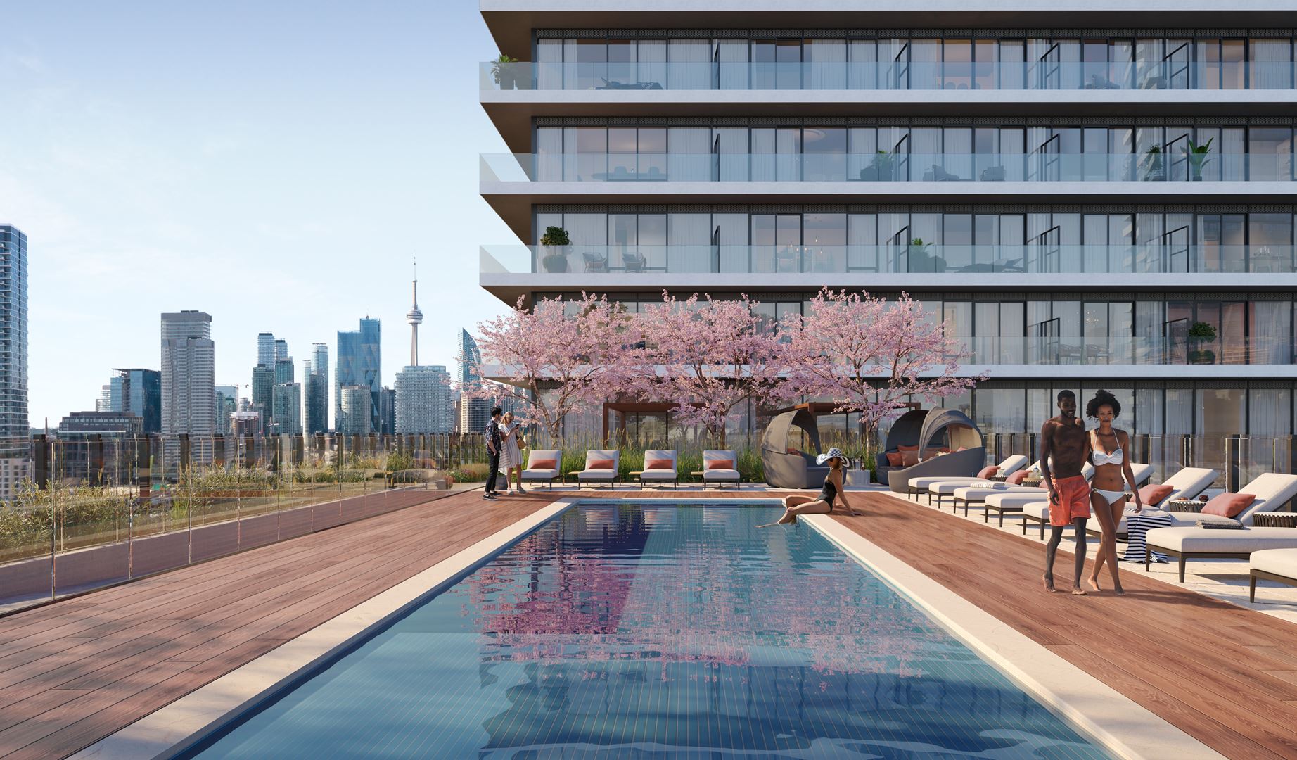 the goode condos Pool View