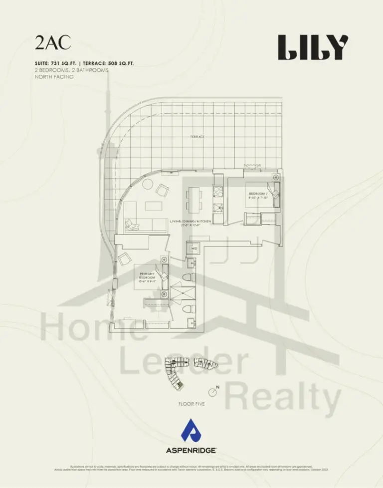 Lily-at-Crosstown-Condos-522-2AC-floorplans