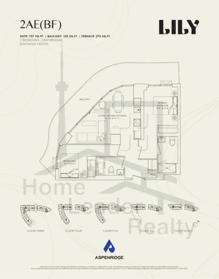 Lily-at-Crosstown-Condos-408-2AE(BF)-floorplans