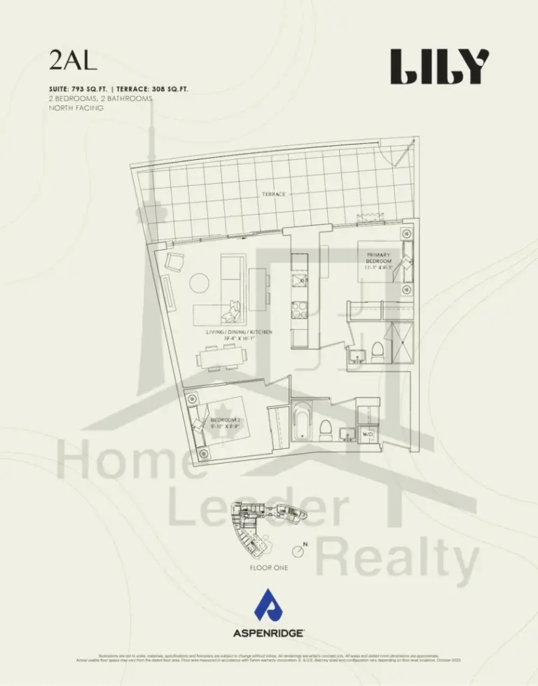 Lily-at-Crosstown-Condos-103-2AL-floorplans