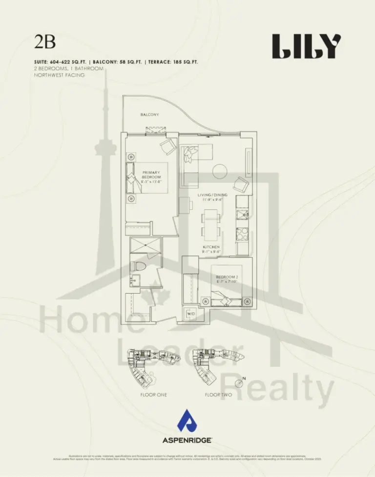 Lily-at-Crosstown-Condos-119-2B-floorplans