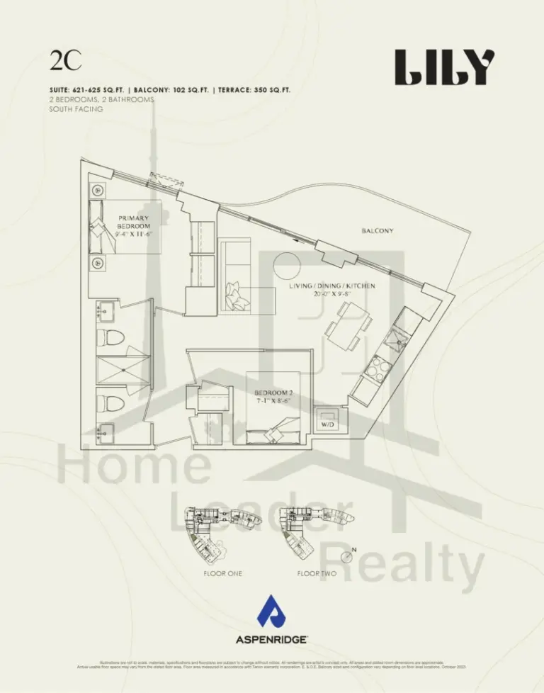 Lily-at-Crosstown-Condos-211-2C-floorplans