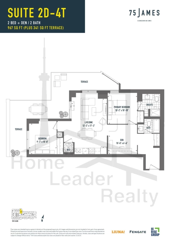 75James-Condos-506 (2D-4T)-floorplan