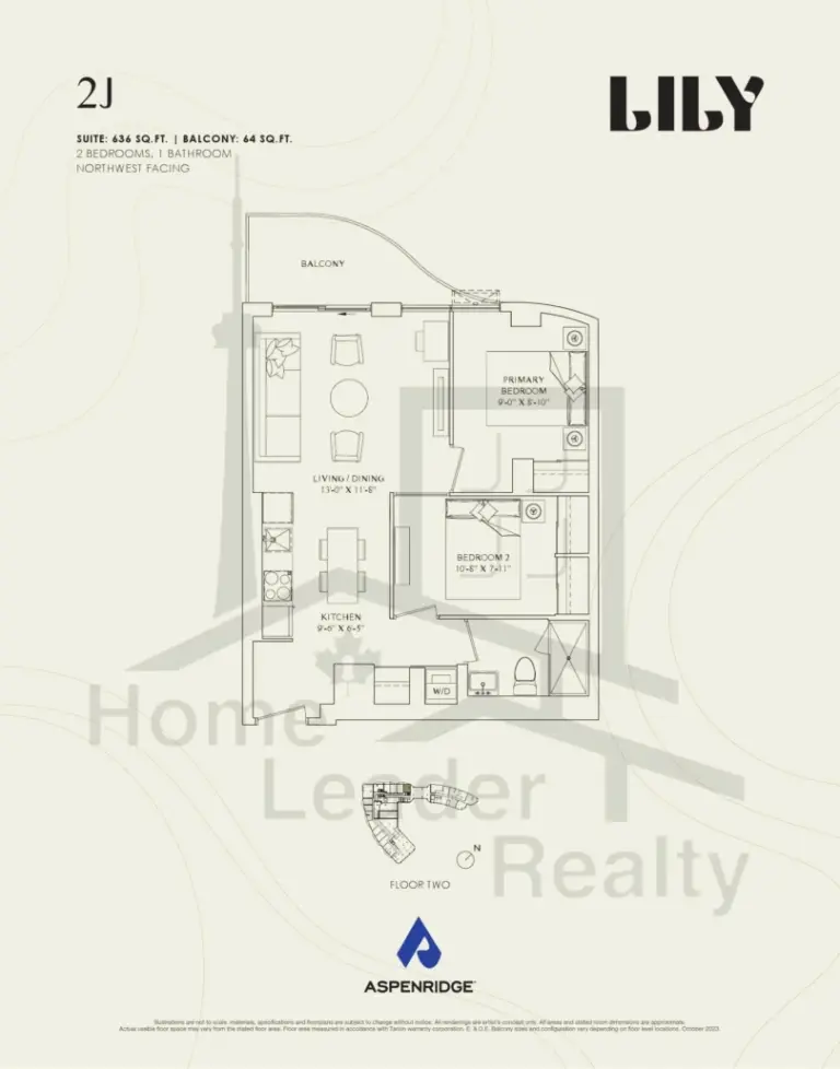Lily-at-Crosstown-Condos-205-2J-floorplans