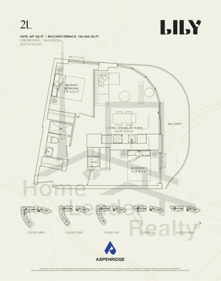 Lily-at-Crosstown-Condos-312-2L-floorplans