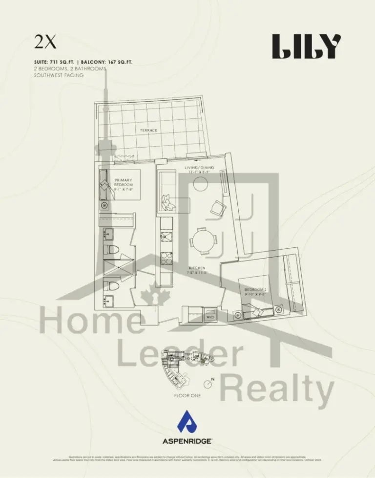 Lily-at-Crosstown-Condos-107-2X-floorplans
