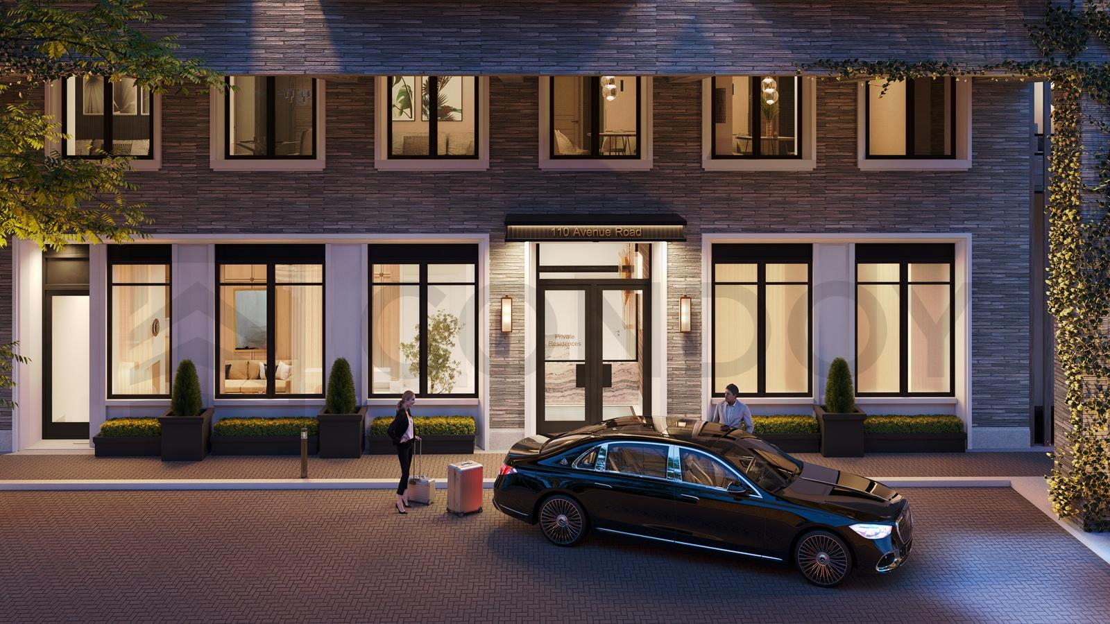 One Ten Avenue Road Condos Arrival