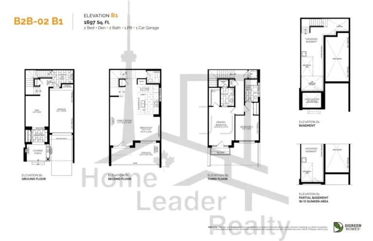 Nava Oakville - B2B 02 B1/C1 - floorplan